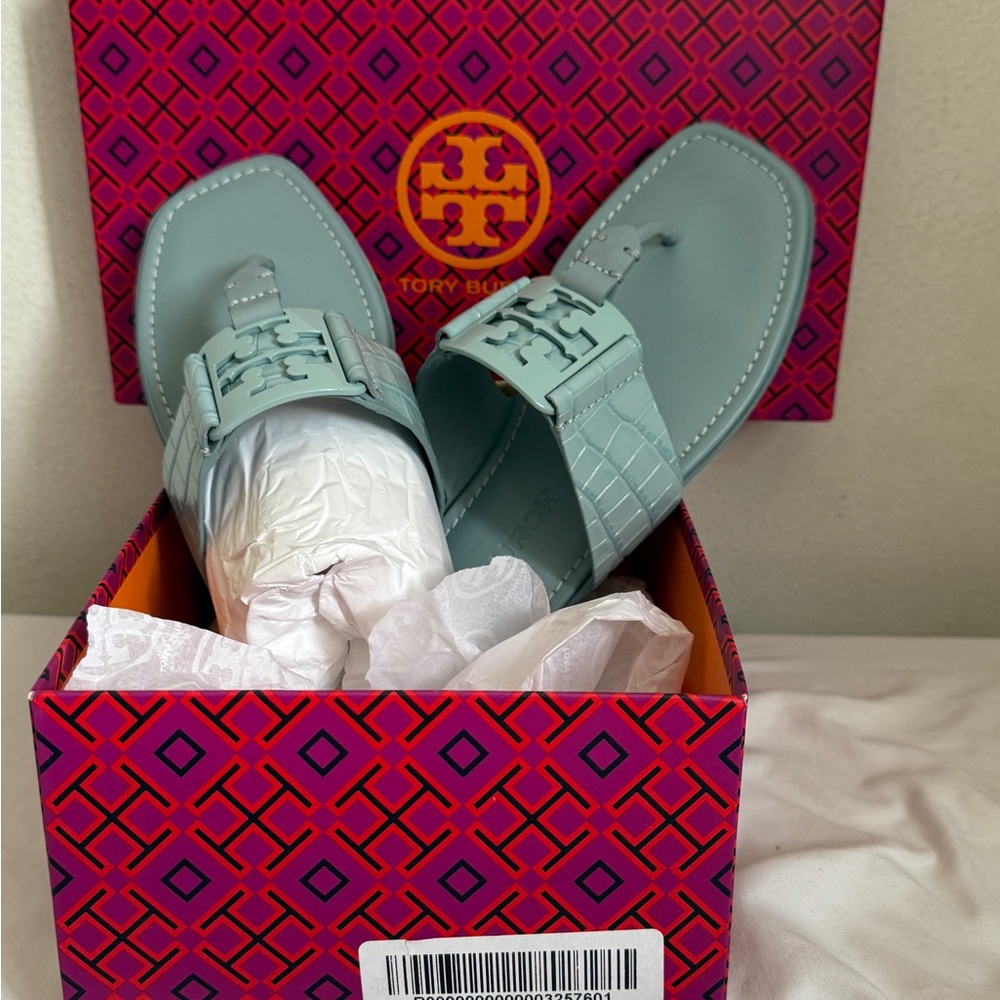 Northern Blue  Tory Burch Croc Sandals🌐